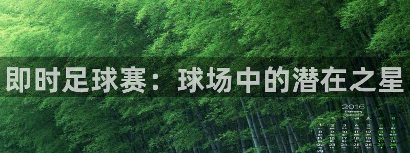 即时足球赛：球场中的潜在之星